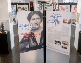"Käthe Leicher und die Vermessung der Frauen", Ausstellungsansicht